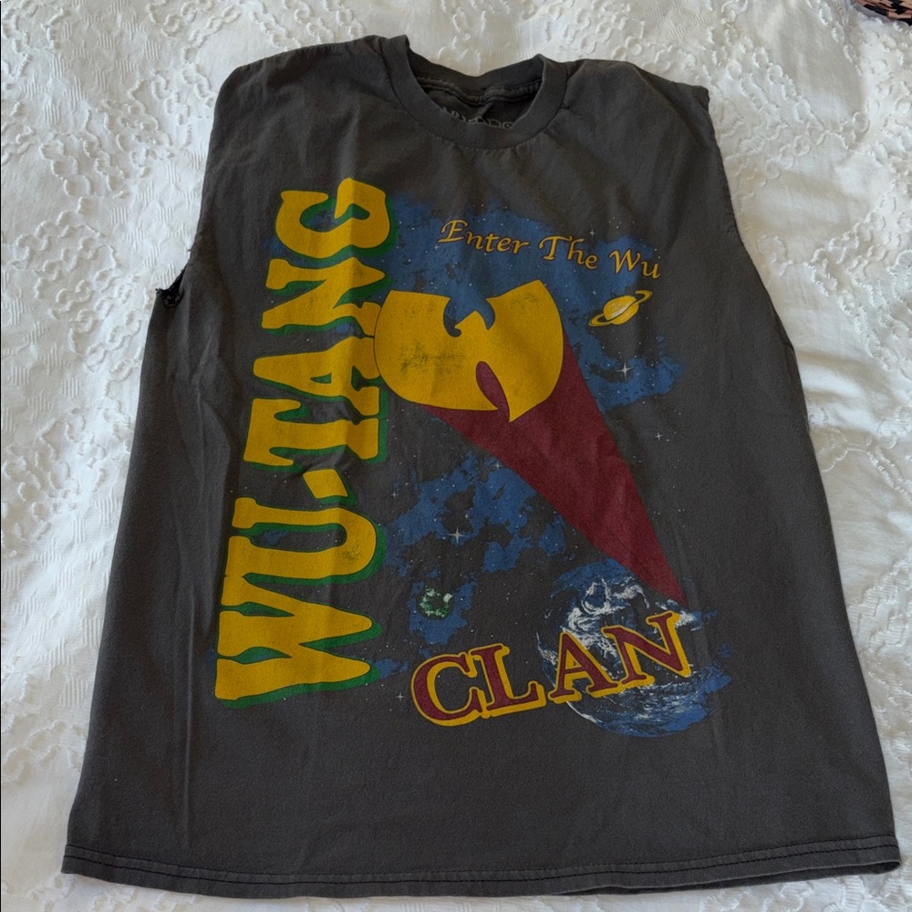 Wu-Tang Clan - Graphic T-Shirt - Gray, unisex Small